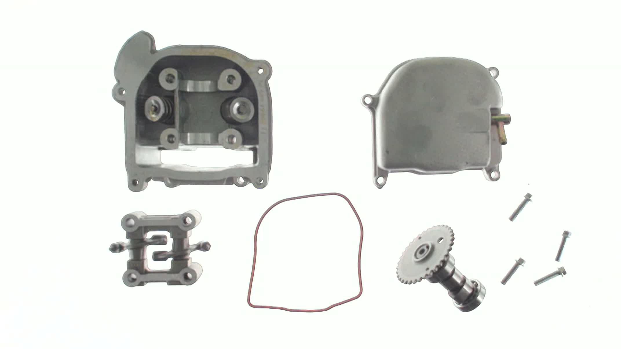 Головка цилиндра 4T GY6 100 Ø 50 в сборе/крышка KOMATCU mod A (G-2677)