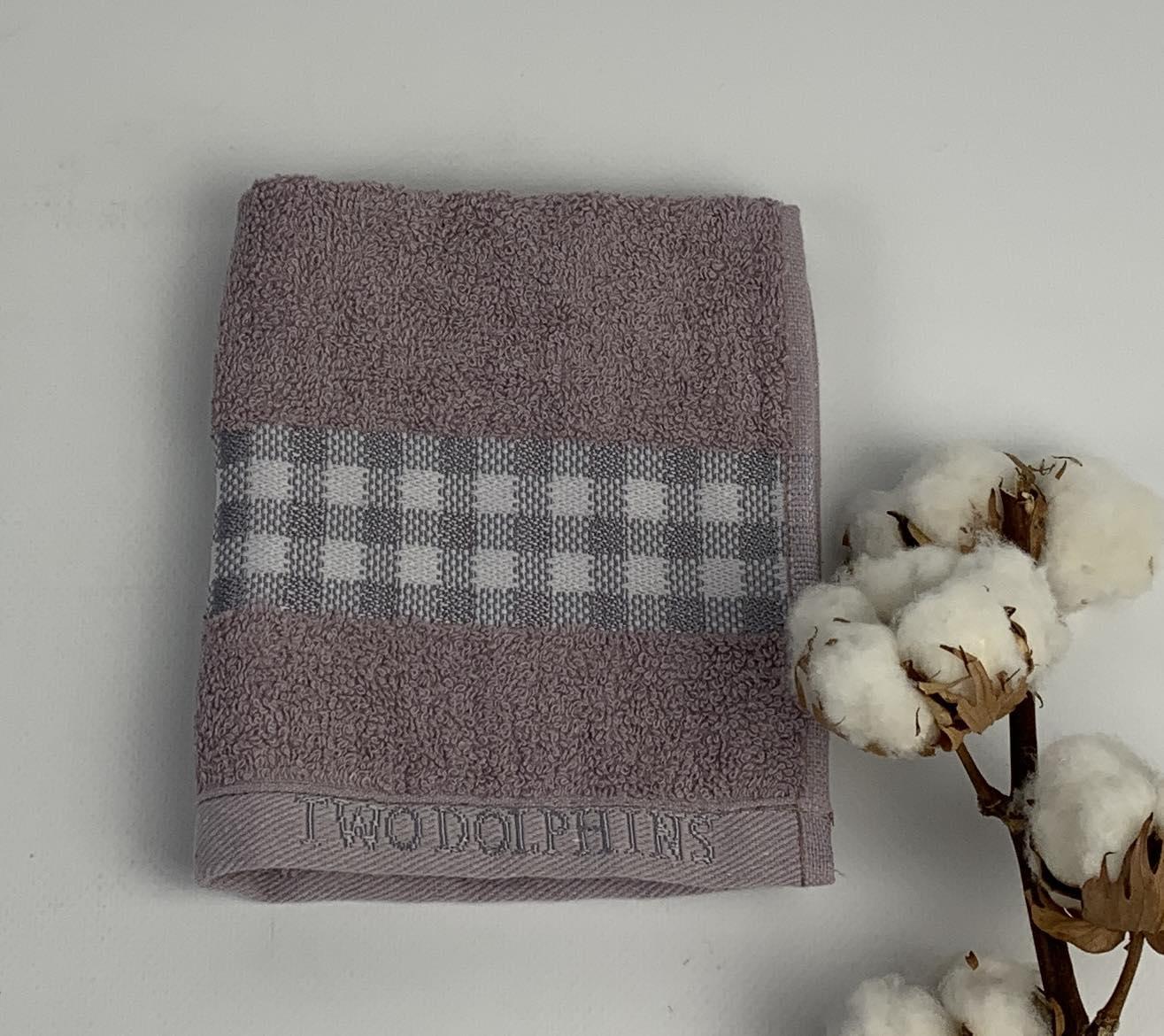 Полотенце Two Dolphins Vip Cotton Midilli A159 30х50 см Фиолетовый (CN32134)