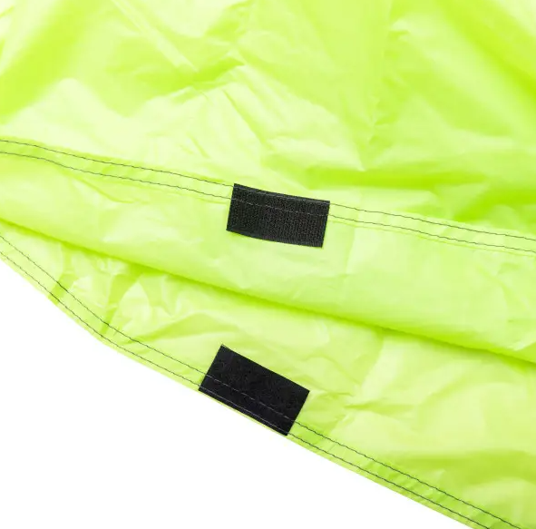 Дощовик-пончо захисний з капюшоном One size Яскраво-зелений (LU-029M) - фото 10