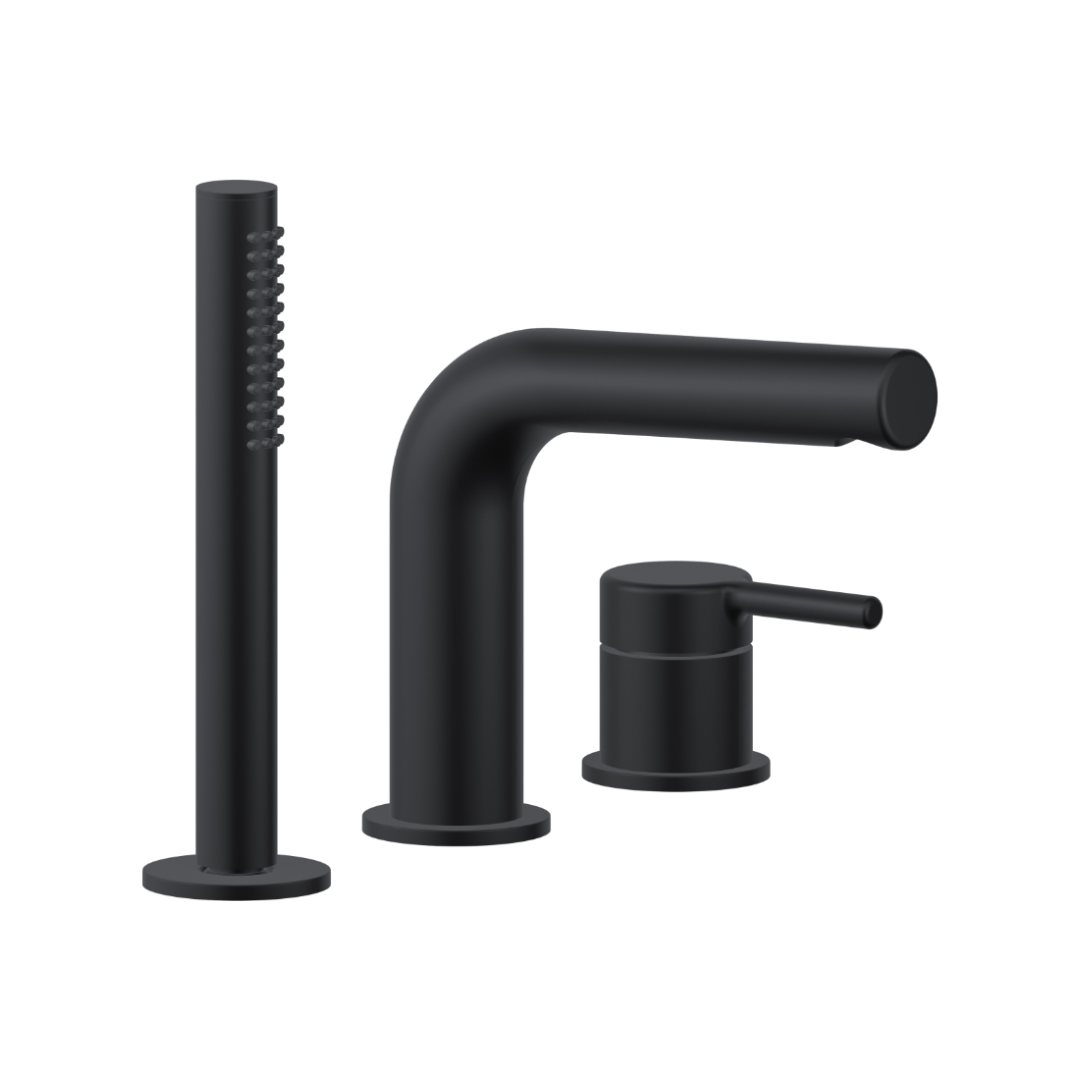 Змішувач на борт ванни Excellent PI Чорний матовий (AREX.1234BL) - фото 1 Змішувач на борт ванни Excellent PI Чорний матовий (AREX.1234BL) - фото 1