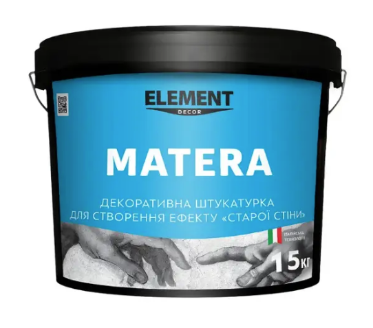 Штукатурка декоративная интерьерная для стен Element Decor Matera 15 кг (1780888985) Штукатурка декоративная интерьерная для стен Element Decor Matera 15 кг (1780888985)