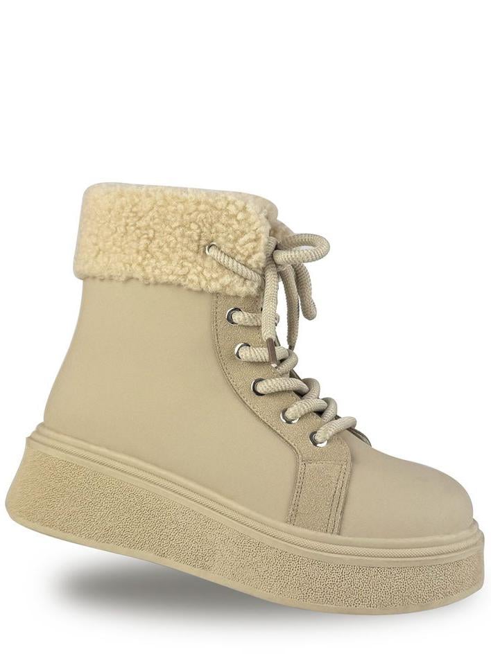 Зимние ботинки на овчине Jong Golf CN40536-6 р. 34 Молочный