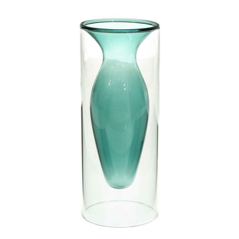 Ваза стеклянная Elisey Морской бриз (8605-024)