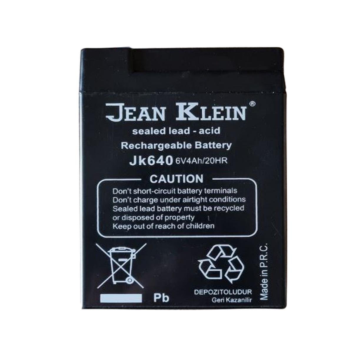 Акумулятор батарея Jean Klein 6 V 1,2 A