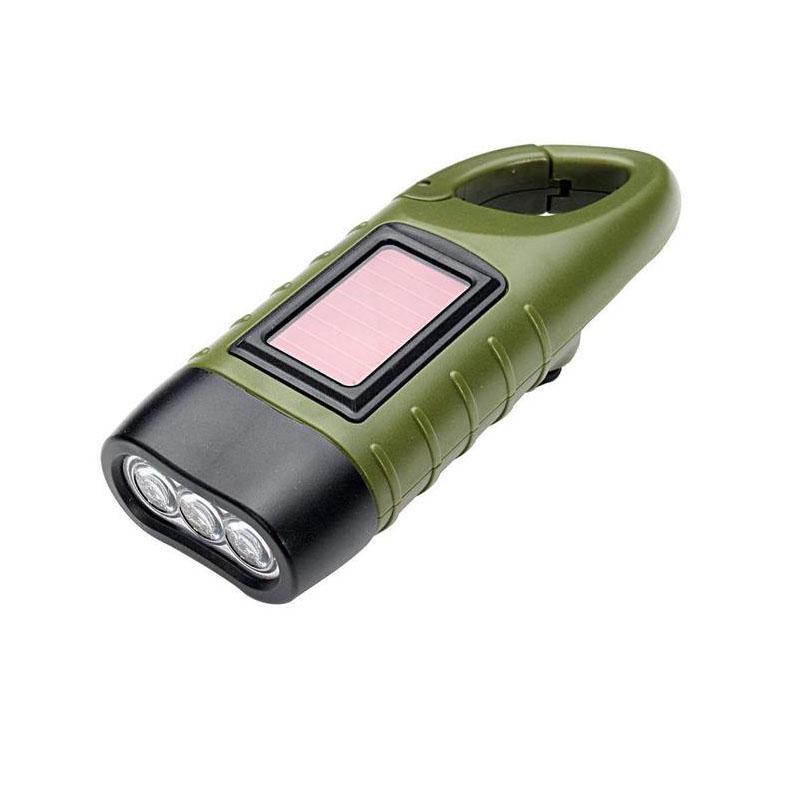 Фонарь кемпинговый LS-015-3х0.5W с ручной зарядкой/солнечная панель (ws81454)