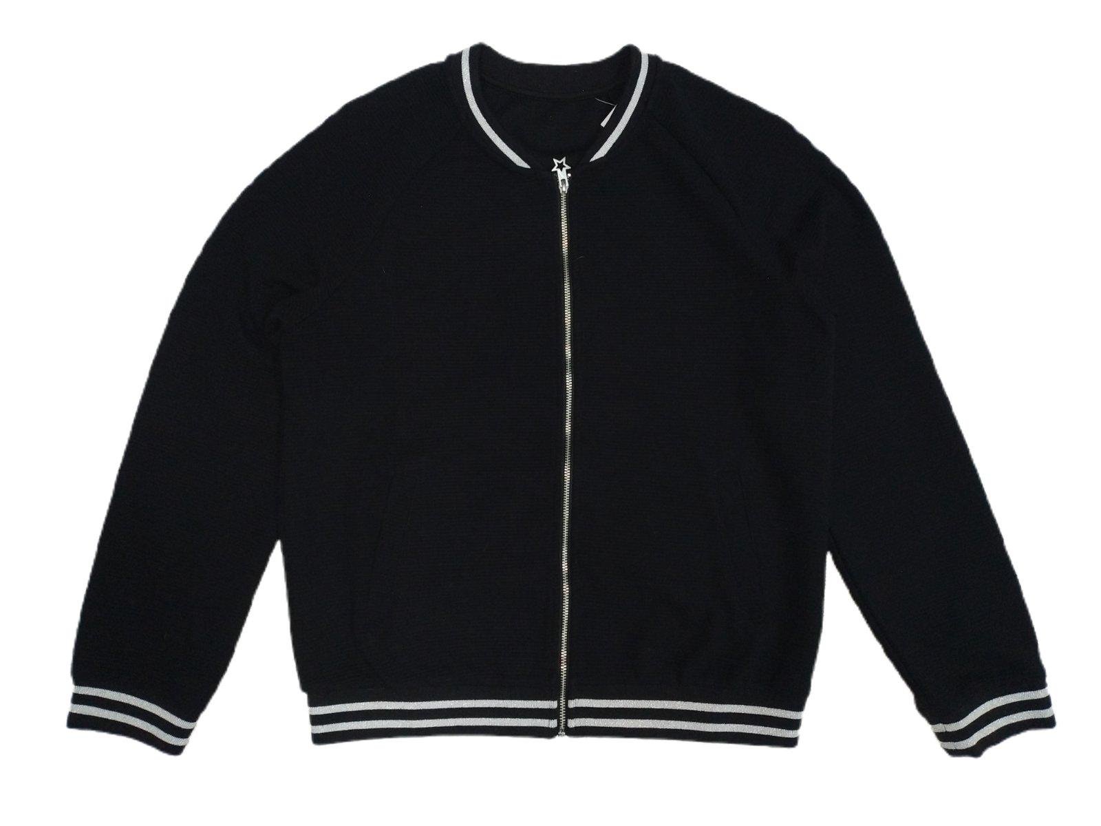 Бомбер для дівчинки C&A на блискавці розмір 158-164 Чорний (1161832)