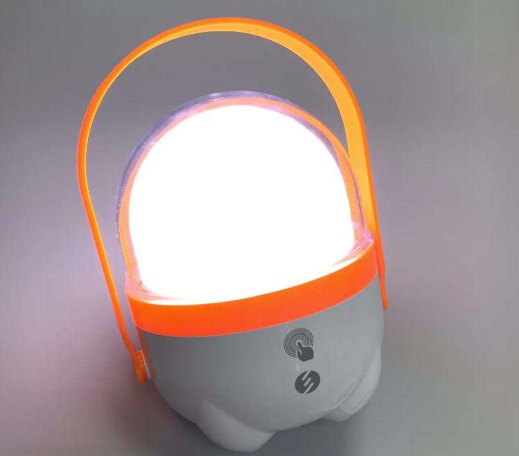 Фонарь сенсорный с аккумулятором на 2400 мАч Orange