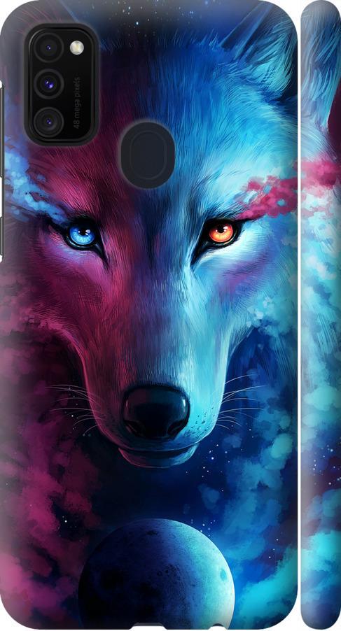 Чехол на Samsung Galaxy M30s 2019 Арт-волк (3999m-1774-42517) Чехол на Samsung Galaxy M30s 2019 Арт-волк (3999m-1774-42517)