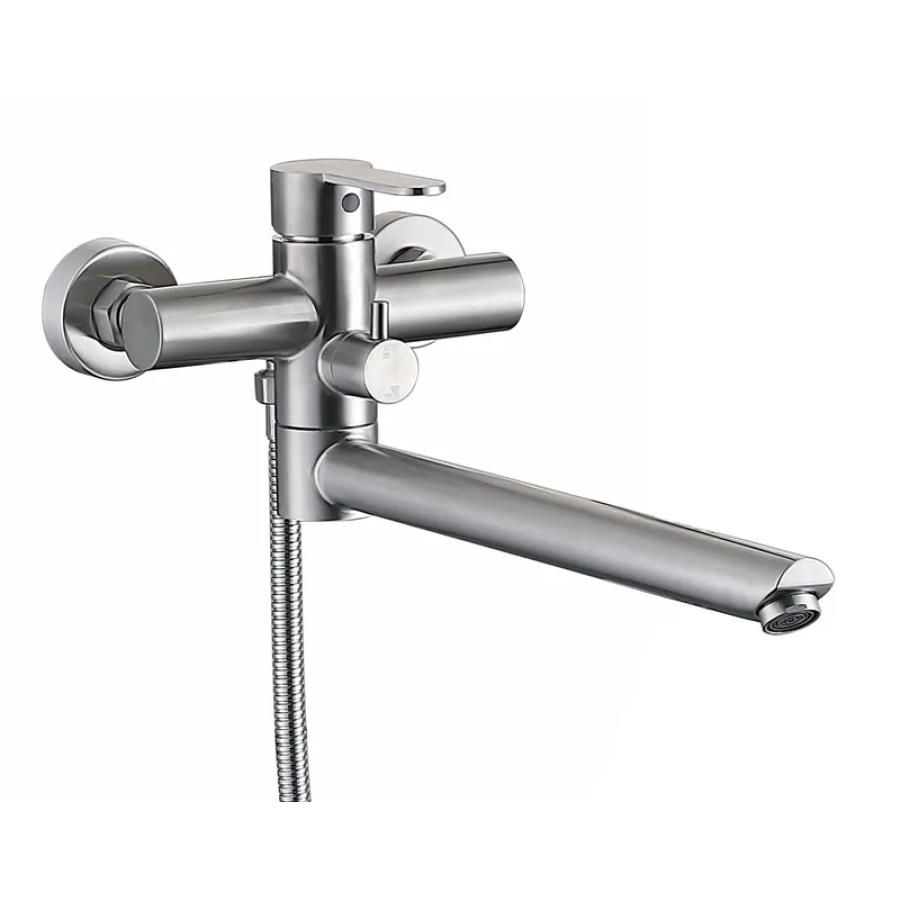Смеситель для ванной MIXXUS DAX-007 Euro Stainless Steel (MI6074)