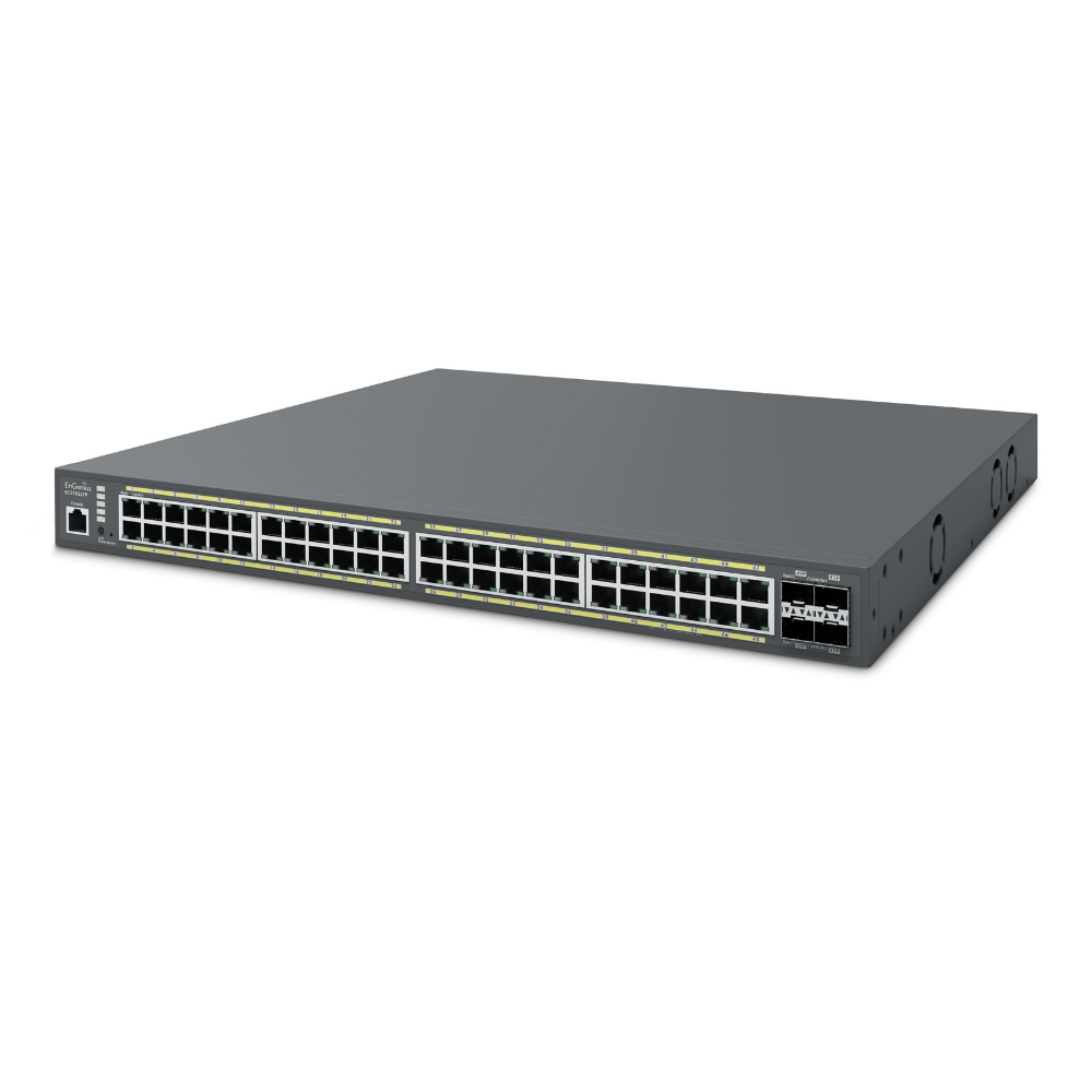 Коммутатор EnGenius ECS1552FP 48xGbE+4x10Gb SFP+/L2+/740W/Cloud (557378) - фото 4