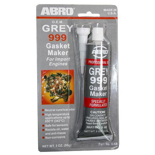 Герметик для прокладки Abro 9-AB-R 85 г Gray (32987)