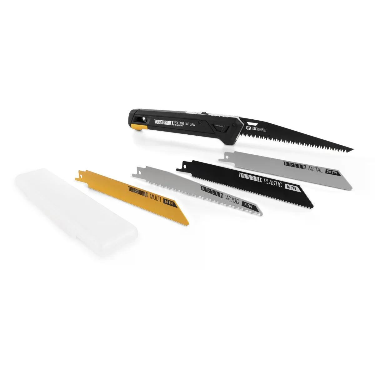 Ножівка TOUGHBUILT TB-H4S5-23FUT з полотнами 4 шт. (27831803)