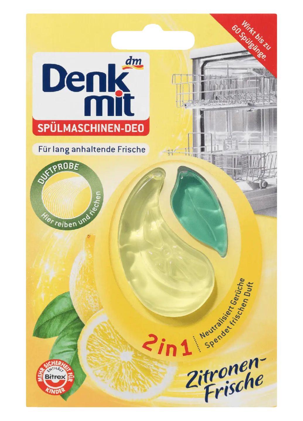 Ароматизатор посудомийки Denkmit Lemon Fresh 8 мл (Е-01663)