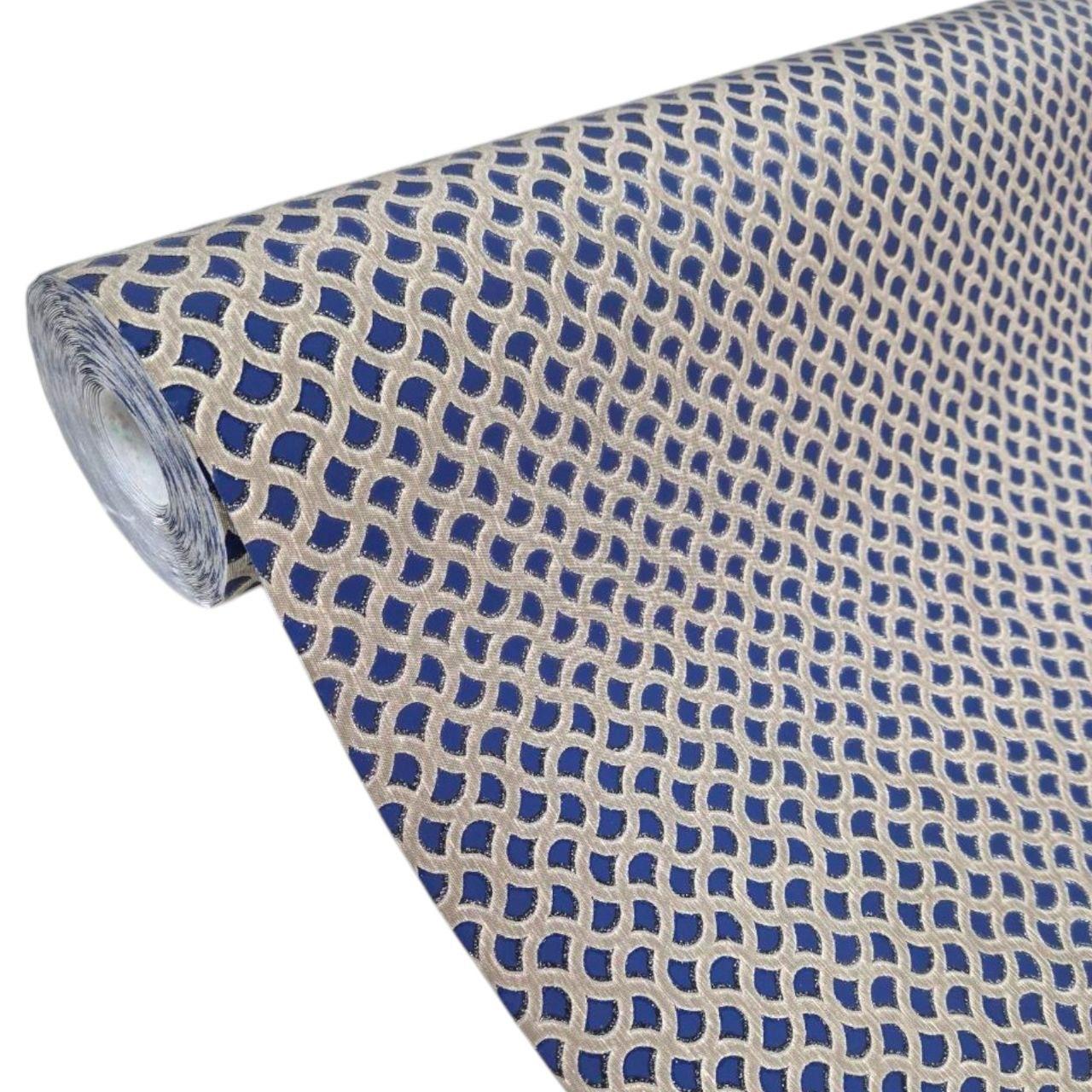 Обои виниловые Marburg 10,05x1,06 м Синий (57590)