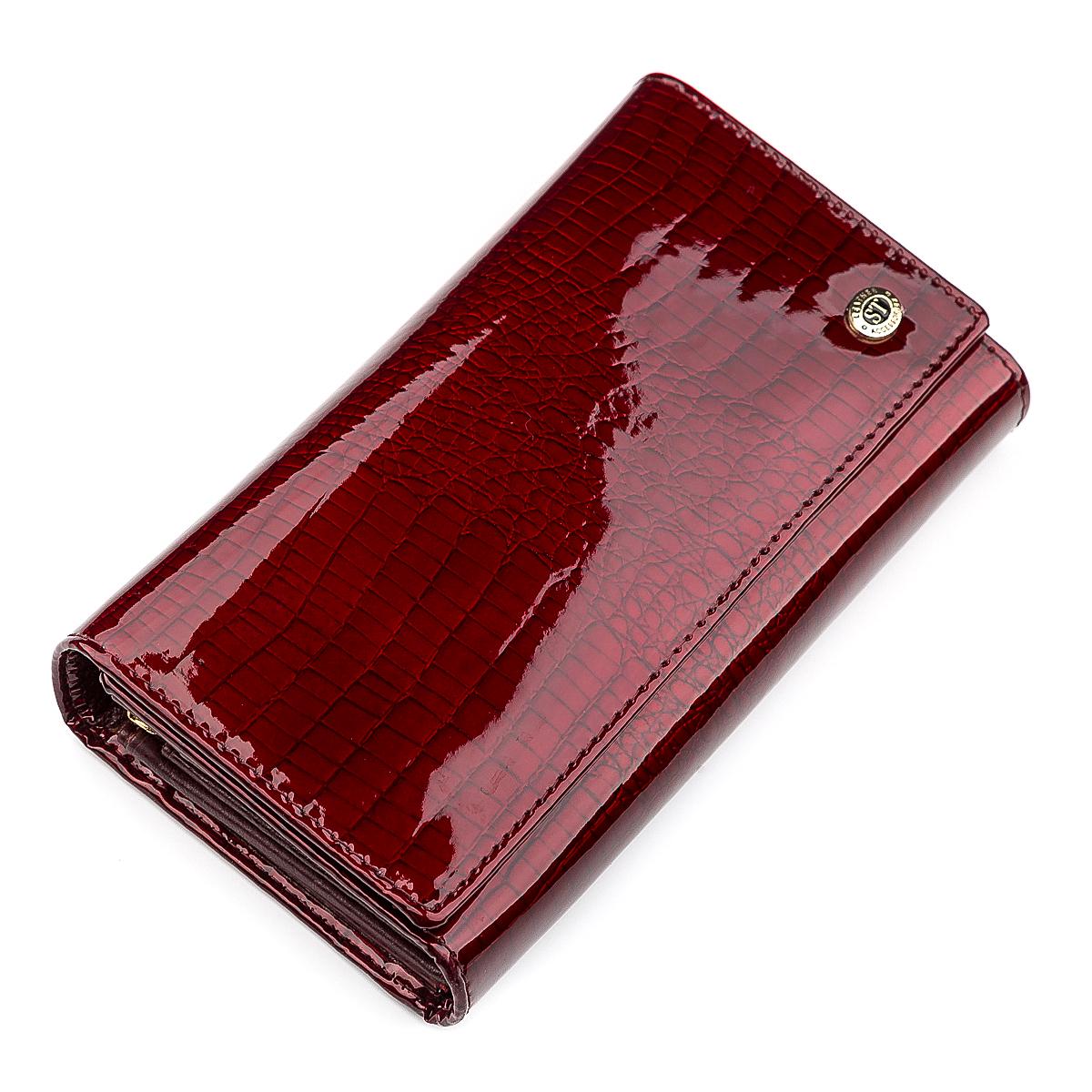 Кошелек женский ST Leather 18429 кожа Бордовый