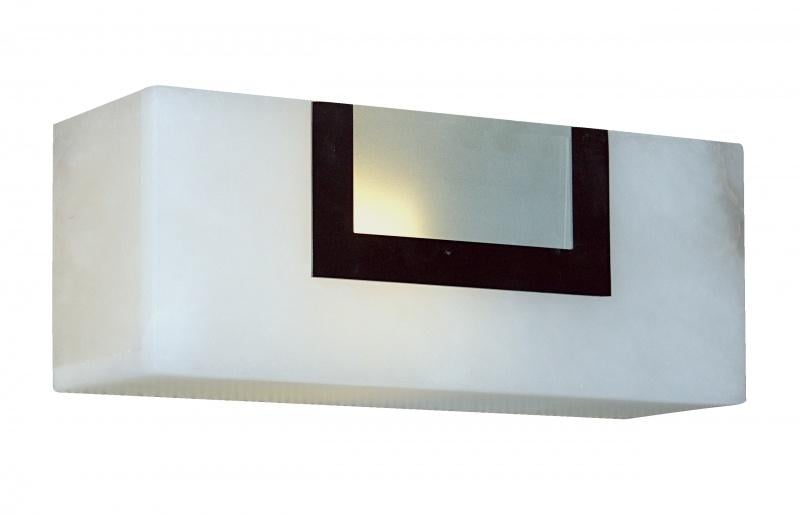 Бра настенное накладное Brille AL-402W/1 WH под камень классическое