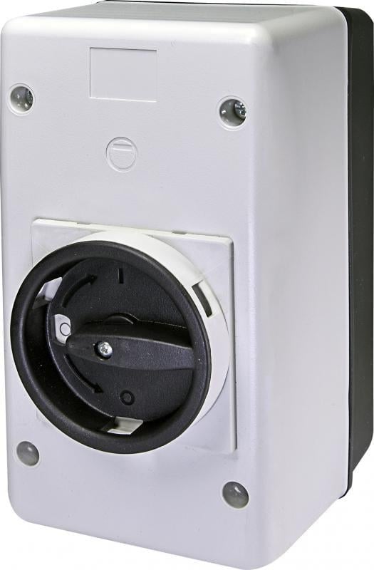 Корпус навісний ETI MPEE55G з поворотною рукояткою для MPE 25 IP55 167х92х129 мм Чорно-сірий (4648032)