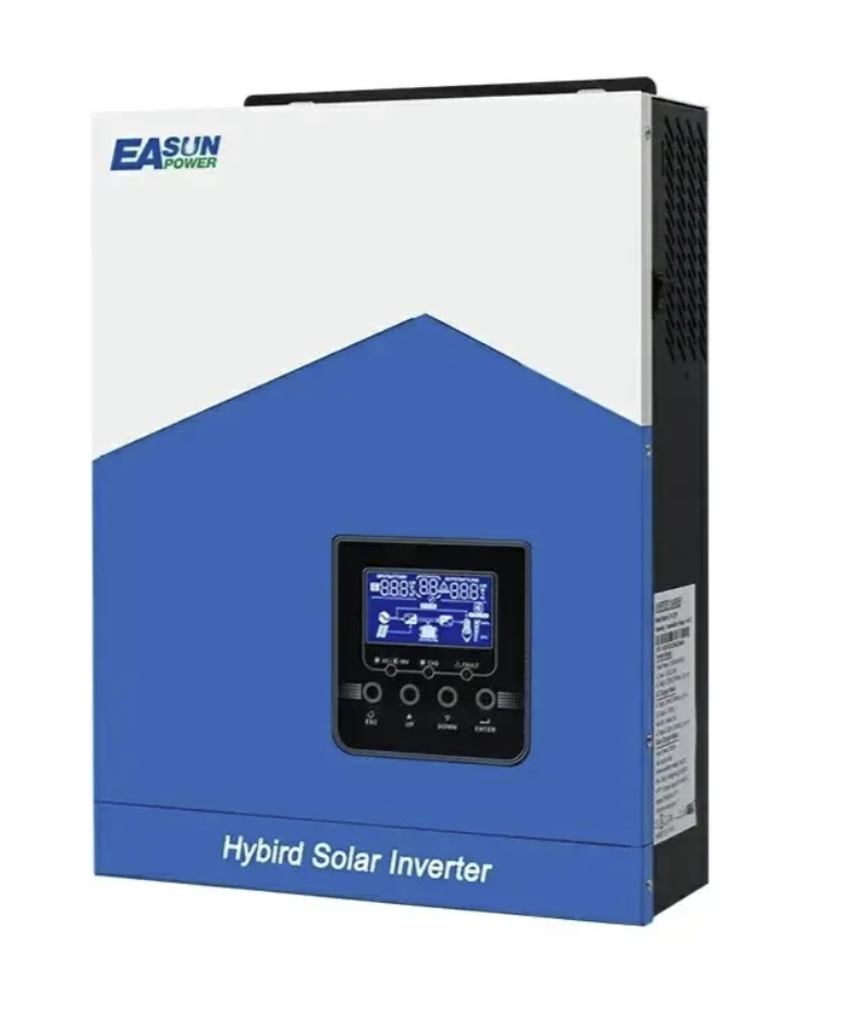 Інвертор гібридний сонячний Easun Power ISolar-SMH-II-7KW-48V Wi-Fi 7000VA/62000W Max CH 110A AC 80 7kW 48V (01.042)