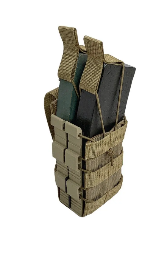 Підсумок REDCON каркасний відкритого типу на 2 магазини АК кордура 1000 D Койот (П-8.4)