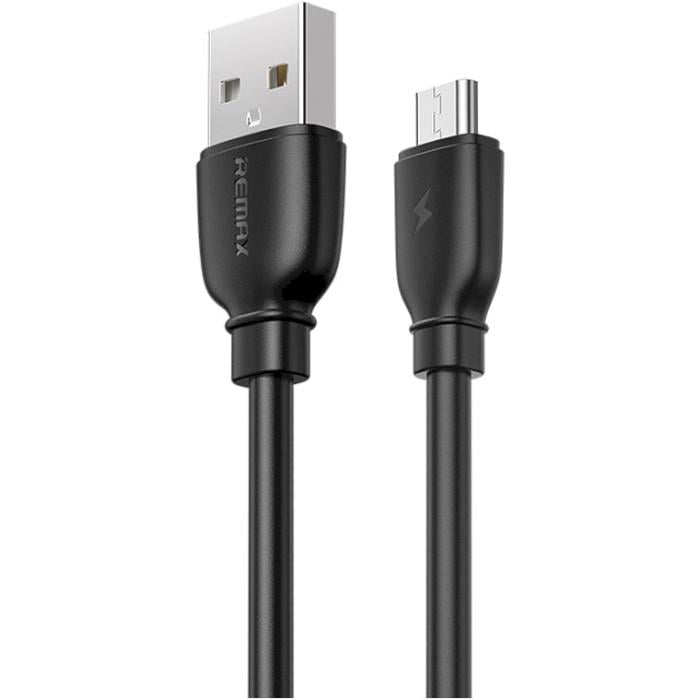 Кабель Remax Suji Pro USB 2.0 для microUSB 2,4 A 480 Mbps 1 м Черный (617988)