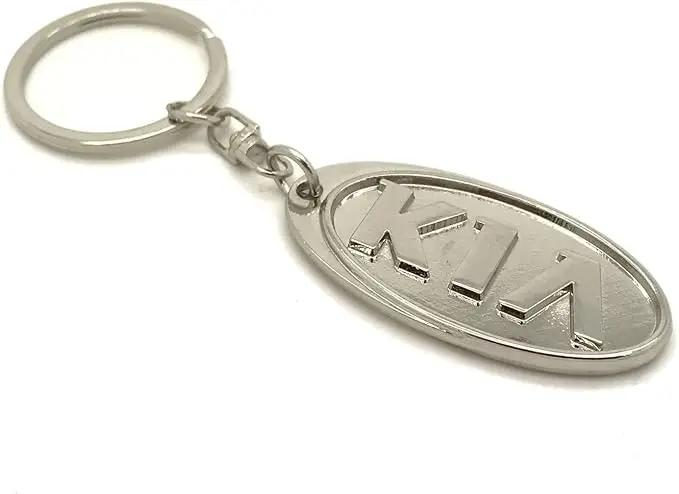 Брелок для ключів металевий з логотипом KIA (1814) - фото 1 Брелок для ключів металевий з логотипом KIA (1814) - фото 1