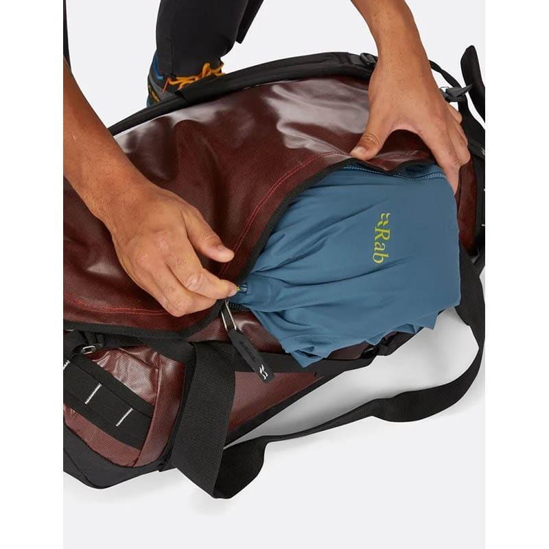 Дорожня сумка RAB Expedition Kitbag II 50 л Red Clay (RB QAP-57-RCY-50) - фото 8