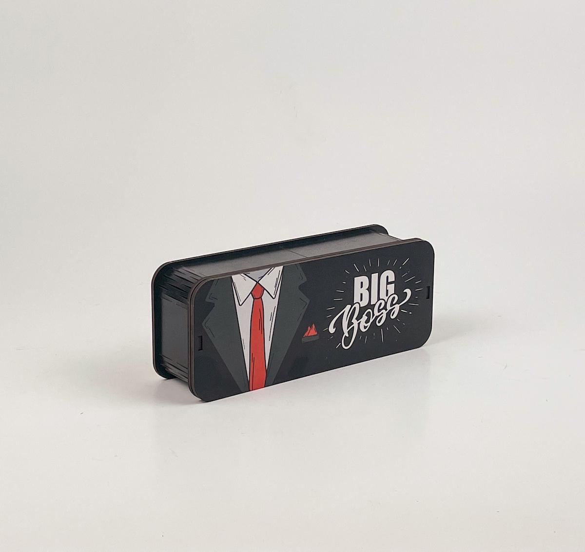 Коробка прямокутна "BIG Boss" 1 Чорний (5016)