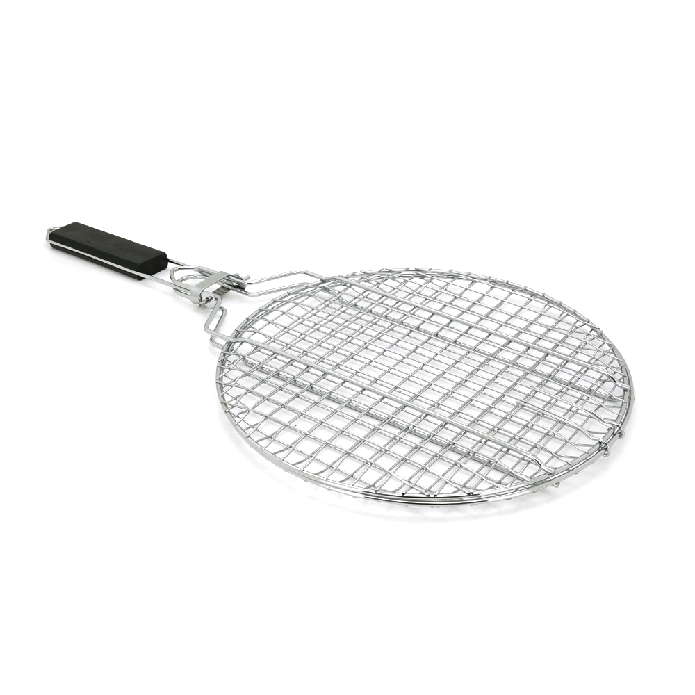 Решетка-гриль круглая со съемной ручкой 27 см/28x28 см (26839320)