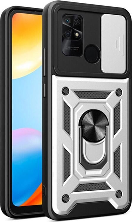 Чохол із захистом камери 3DGuard Xiaomi Poco C40 Silver (32487-59)