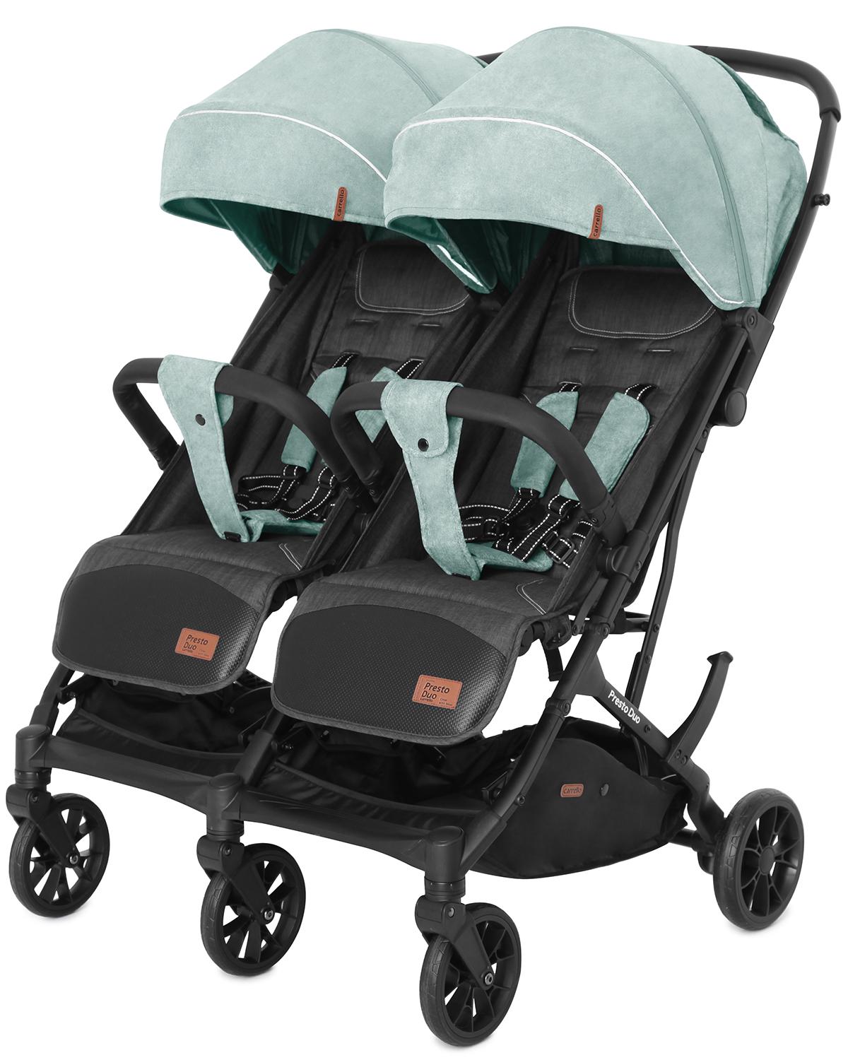 Коляска прогулочная Carrello Presto Duo CRL-5506 Tea Green Коляска прогулочная Carrello Presto Duo CRL-5506 Tea Green