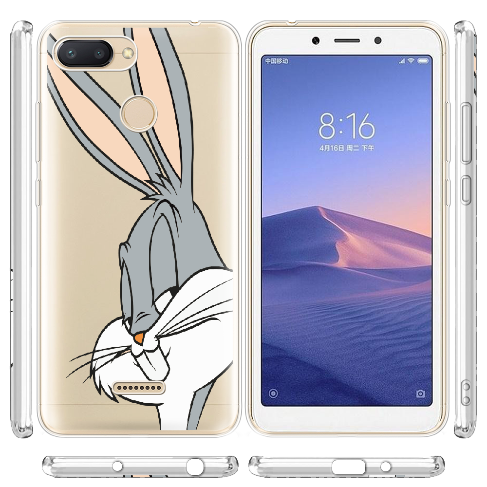 Чохол BoxFace Xiaomi Redmi 6 Lucky Rabbit Прозорий силікон (34858-bk81-34858) - фото 3 Чохол BoxFace Xiaomi Redmi 6 Lucky Rabbit Прозорий силікон (34858-bk81-34858) - фото 3