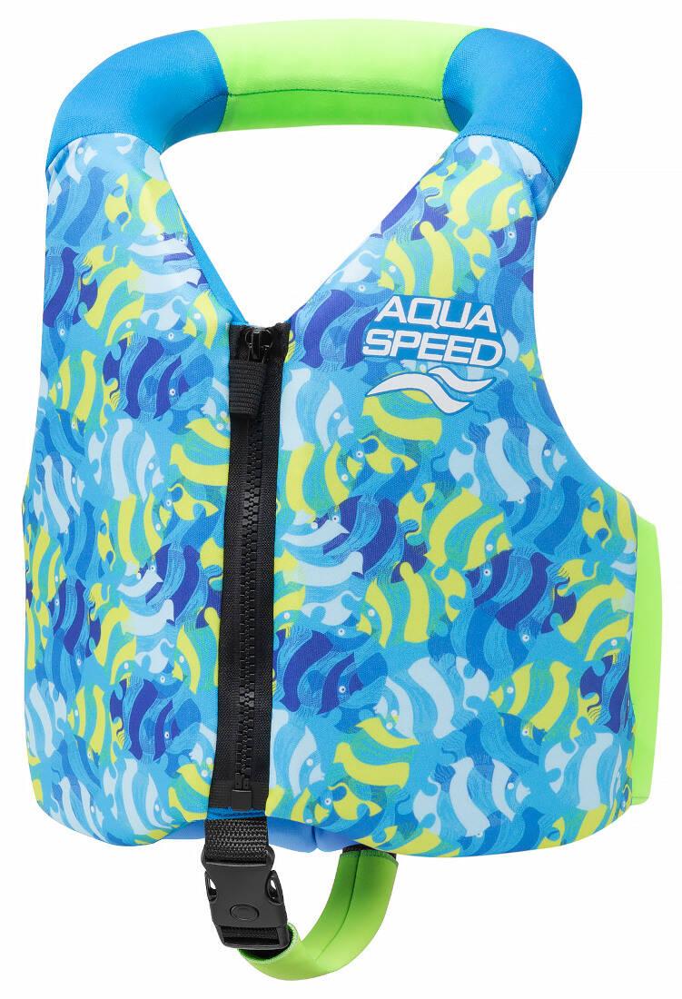 Жилет детский для плавания Aqua Speed Pals 19-30 кг Бирюзовый (628-02 19-30)