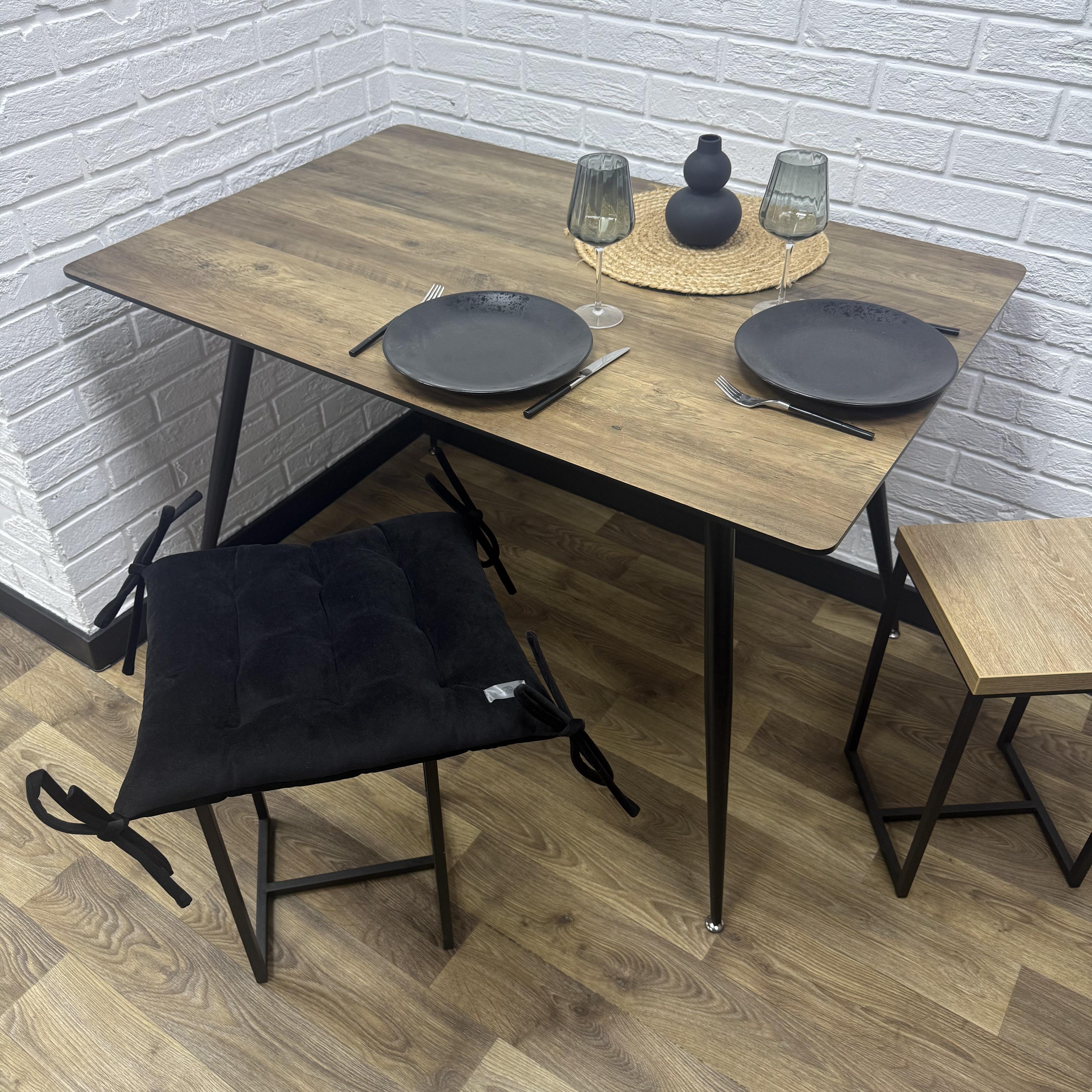 Сидение Comfort Home на стул велюровое 40х40 см