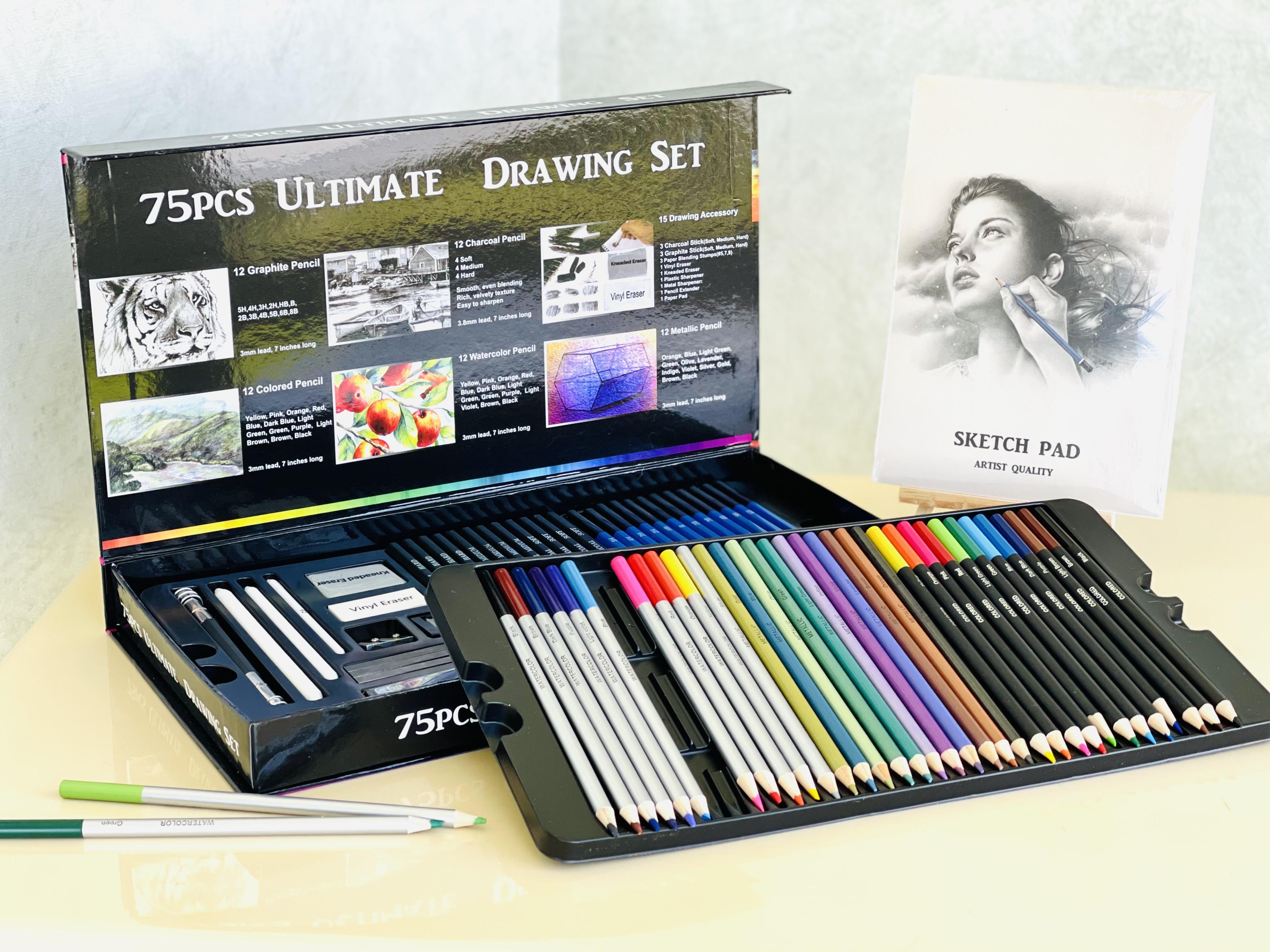 Большой набор для рисования карандаши 75 пр. Art Planet - фото 11 Большой набор для рисования карандаши 75 пр. Art Planet - фото 11