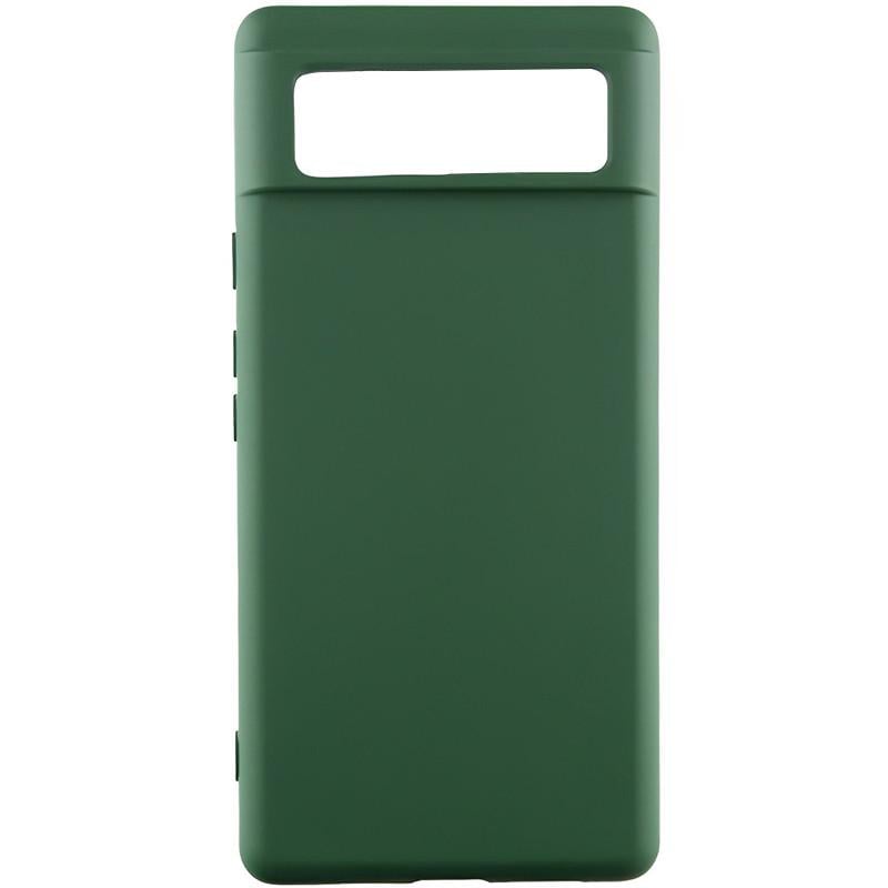 Протиударний чохол Silicone Cover Lakshmi (A) для Google Pixel 6 Pro Зелений / Dark green