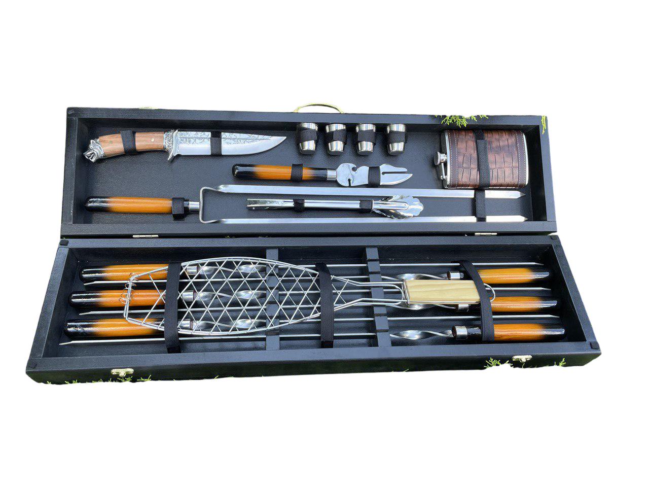 Набір шампурів Хижак у кейсі