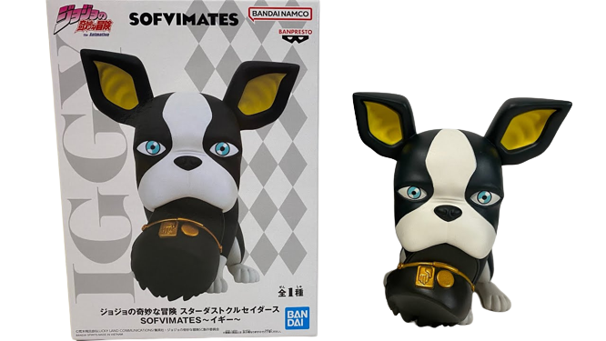 Фігурка для геймерів Bandai JoJo's Iggy 15 см (B JJ IG)