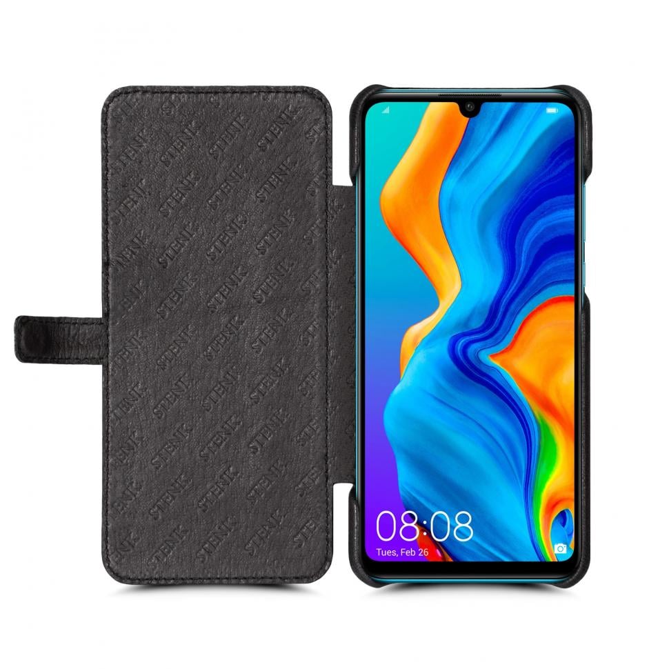 Чехол книжка Stenk Premium для Huawei P30 lite Черный (63200)