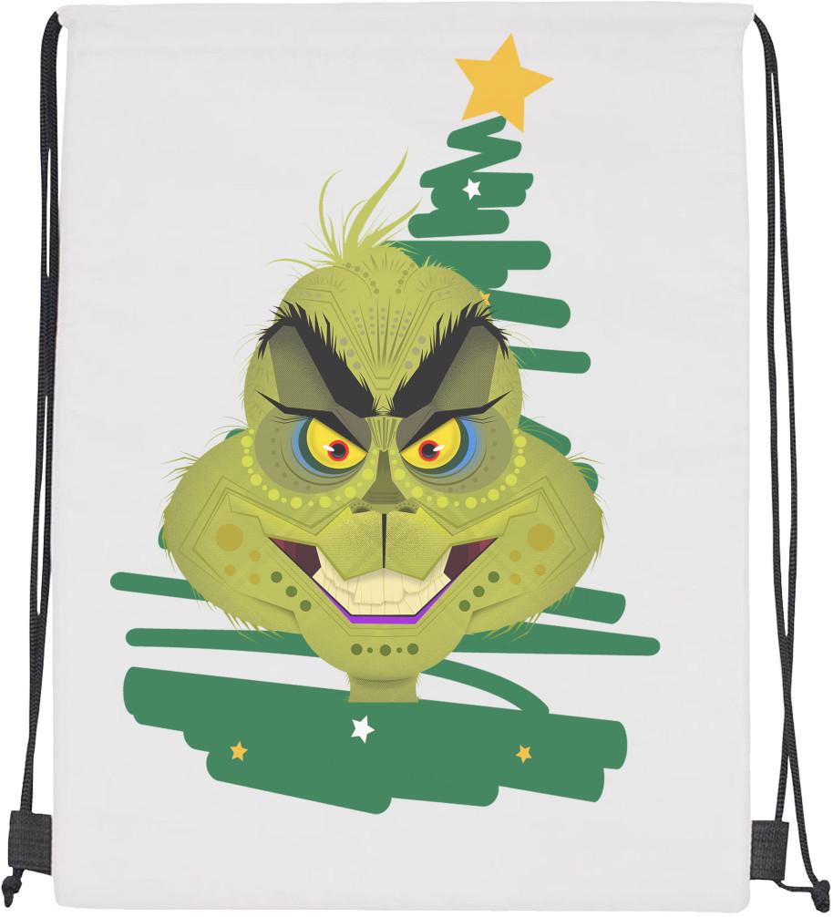 Мішок cпортивний Різдвяний Грінч та його ялинка (mishok-sport-96492908-rizdvjanij-grinch-ta-jogo-jalinku)