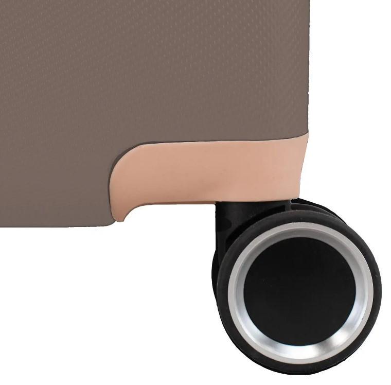 Валіза SEMI LINE T5673-4 28" L Brown/Pink Cream (52971) - фото 3 Валіза SEMI LINE T5673-4 28" L Brown/Pink Cream (52971) - фото 3