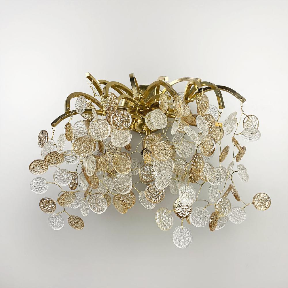 Бра Line.F YG 28 GD с комбинированными пластинами Золотой (2261_3541)