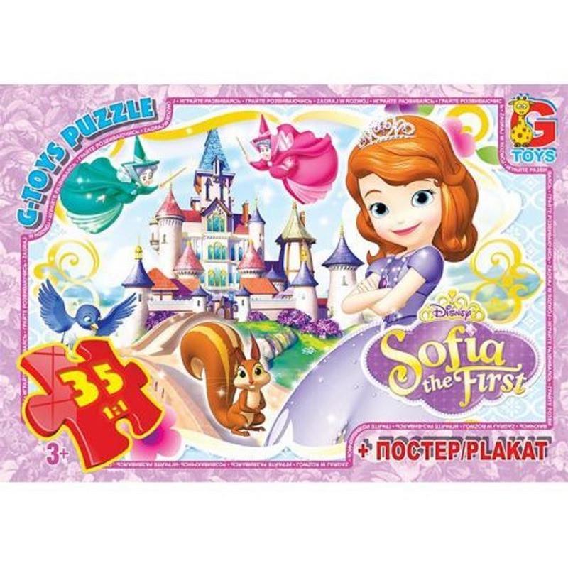 Пазл дитячий Софія Прекрасна SF013 плакат 35 ел. (RLT50092)