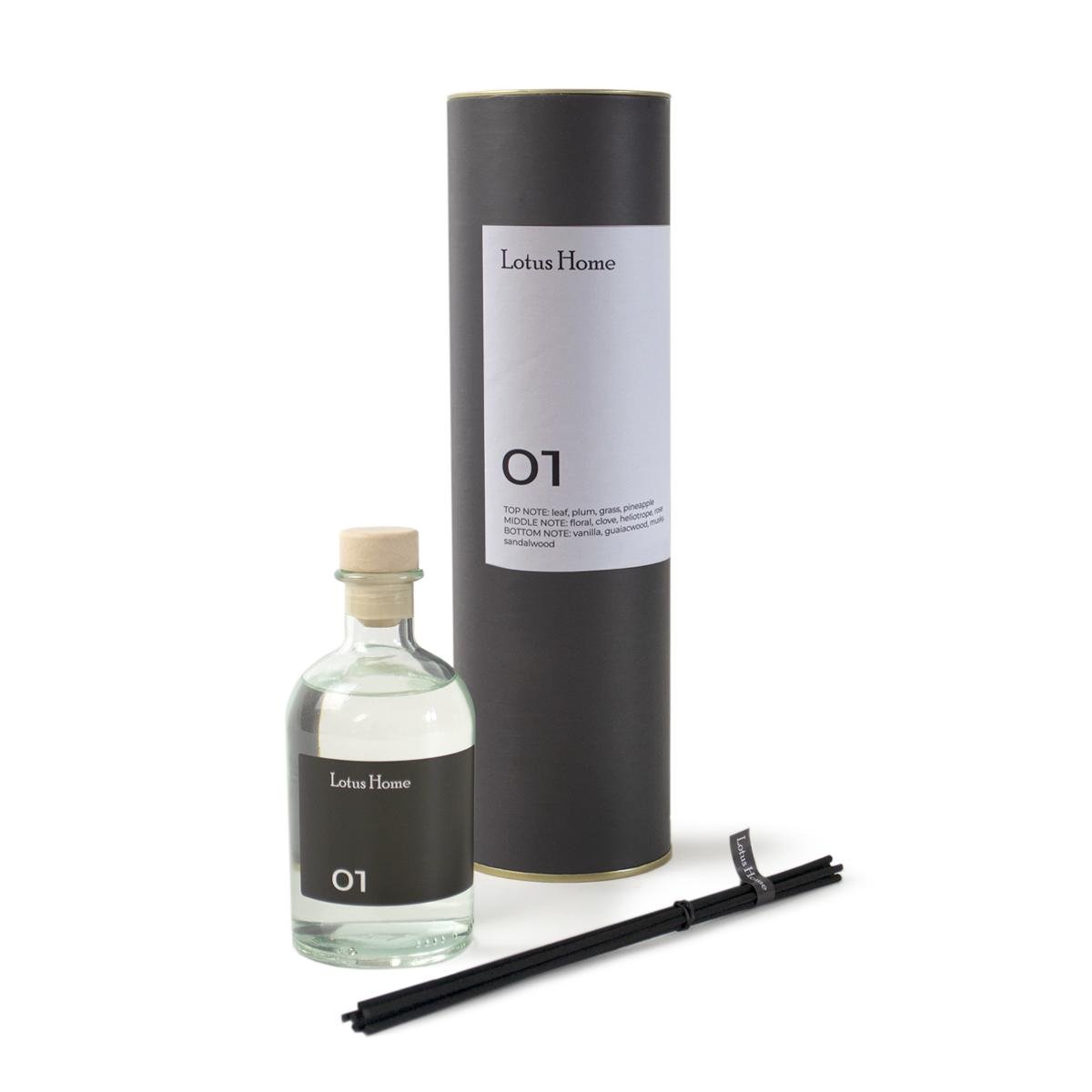 Аромадиффузор Lotus Home 01 ваниль/гуаяк/мускус/сандал 250 мл (26029345) - фото 2