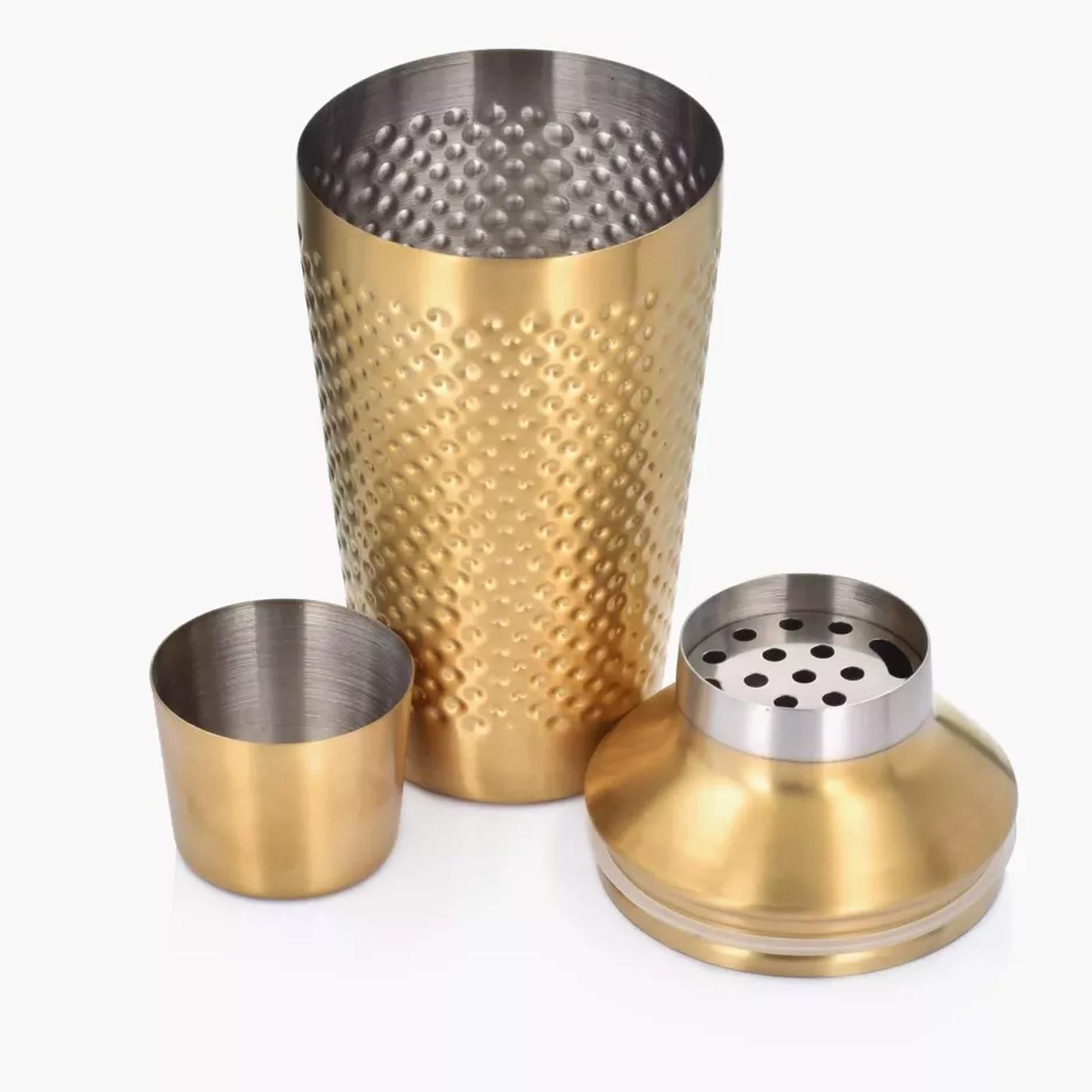 Шейкер барный DUKA BAR 600 мл Золотой (1217465) - фото 2