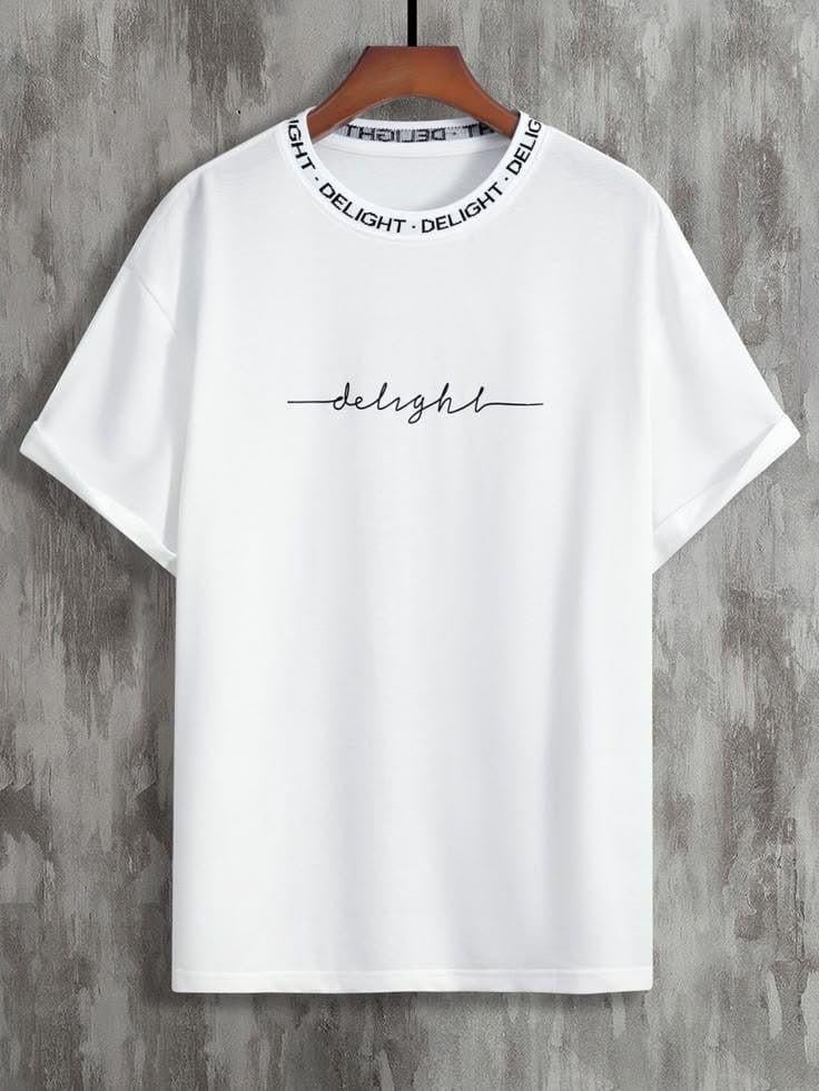 Футболка мужская с принтом Pin-000-580 повседневная XL Белый (2664092979)