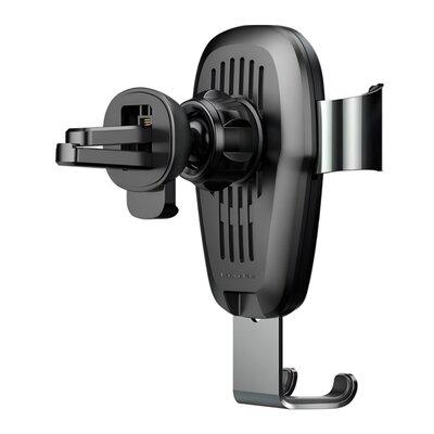 Автотримач для телефону з БЗУ BASEUS Metal Air Outlet Tarnish (Т-143) - фото 4 Автотримач для телефону з БЗУ BASEUS Metal Air Outlet Tarnish (Т-143) - фото 4