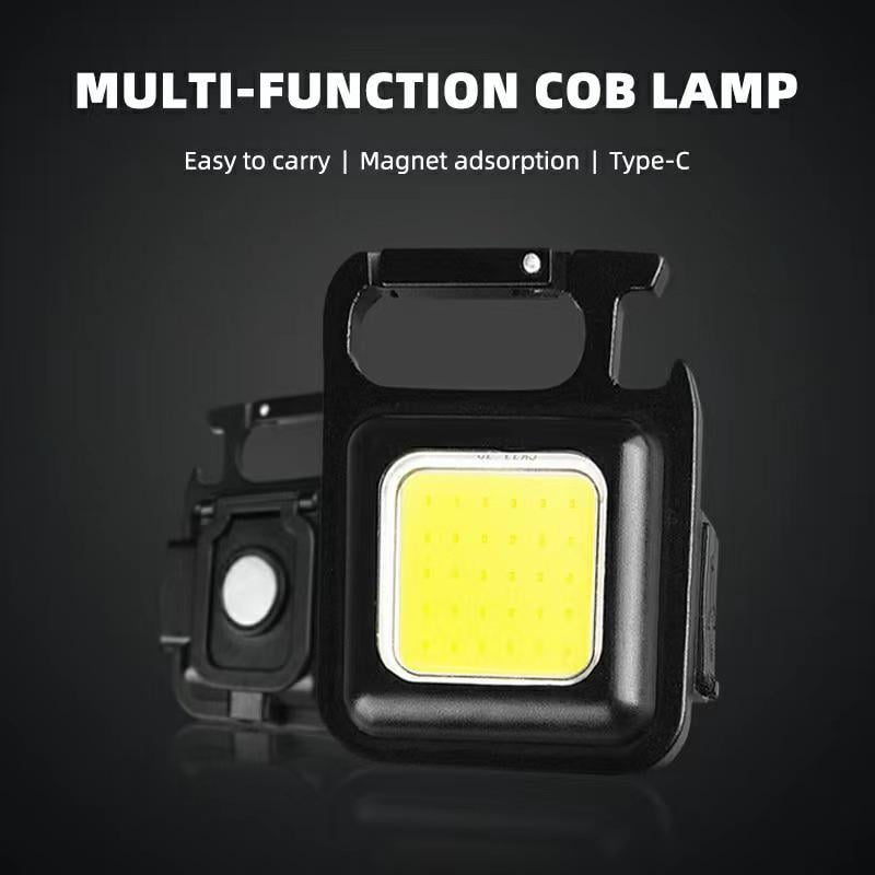 Фонарь-брелок аккумуляторный Rechargeable Keychain LED Mini COB USB - фото 10