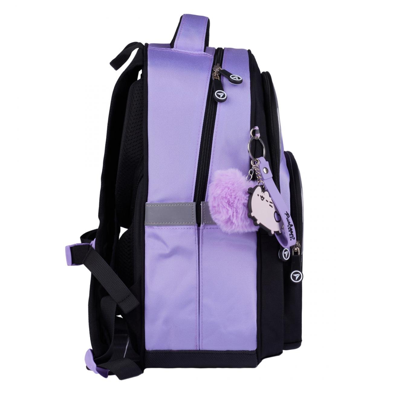 Школьный рюкзак YES S-91 Pusheen Shiny полукаркасный с ортопедической спинкой (559816/995089) - фото 5