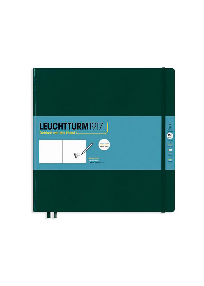 Скетч-бук Leuchtturm1917 Square 150 г/м.кв. Forest Green (370352)