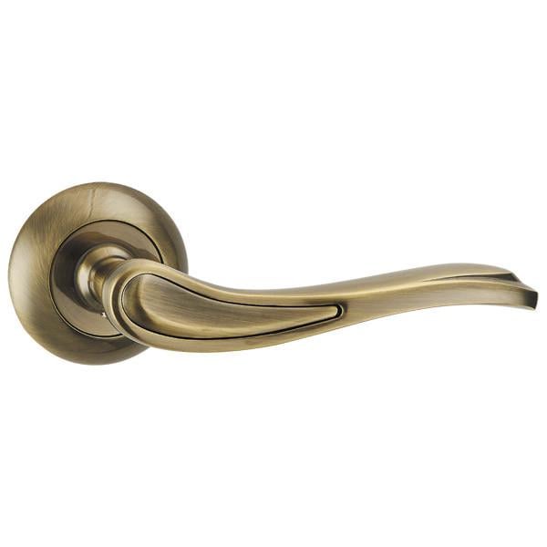 Ручка дверная Punto SALSA TL ABG-6 Зеленая бронза (33189)